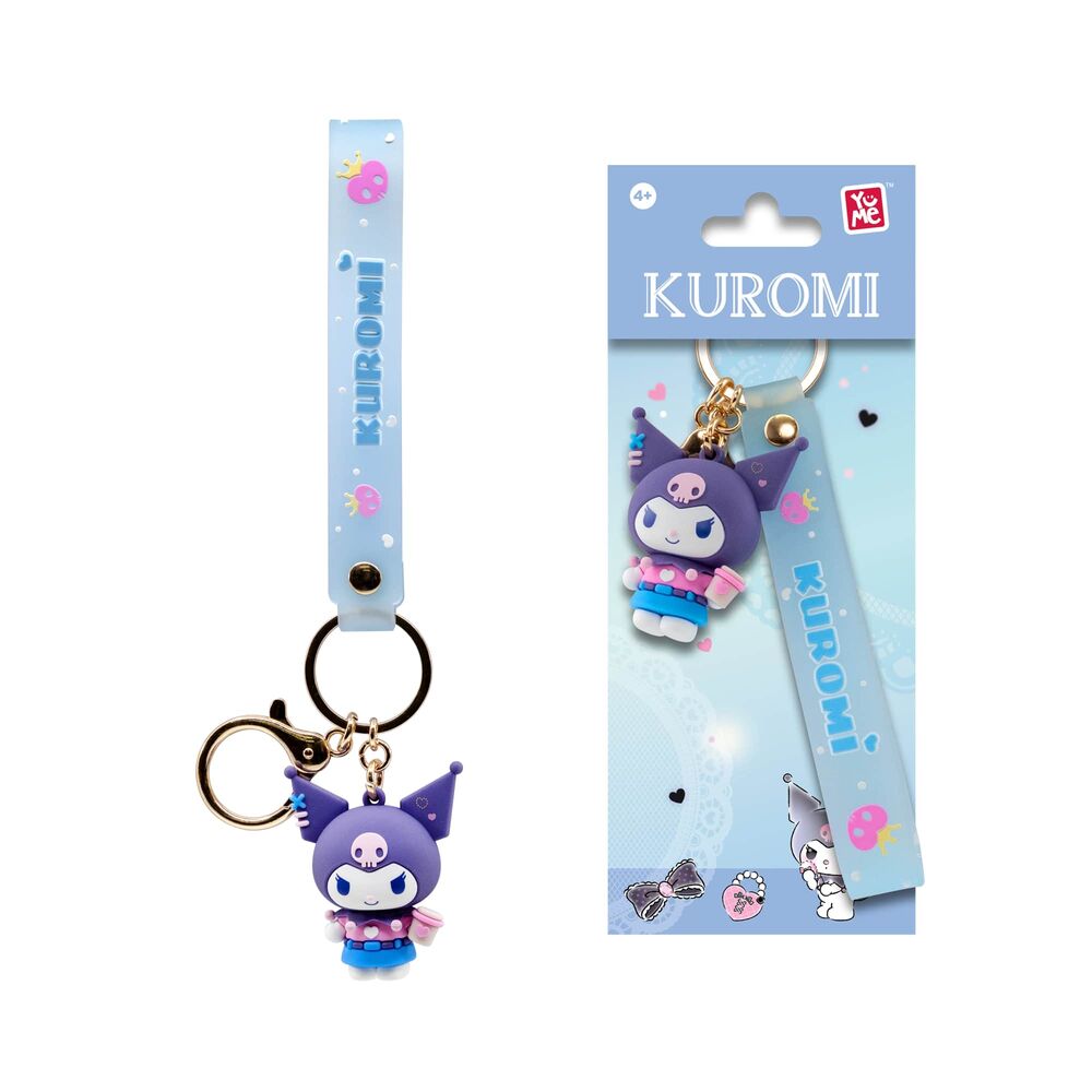 Llavero figura de Kuromi de 5 cm con outfit surtido - 5
