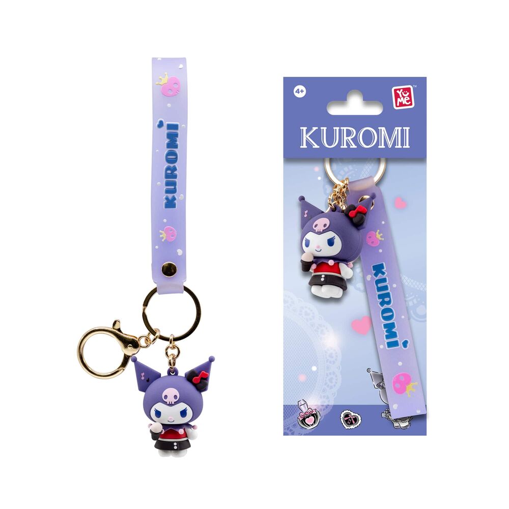 Llavero figura de Kuromi de 5 cm con outfit surtido - 6