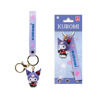 Llavero figura de Kuromi de 5 cm con outfit surtido - 6