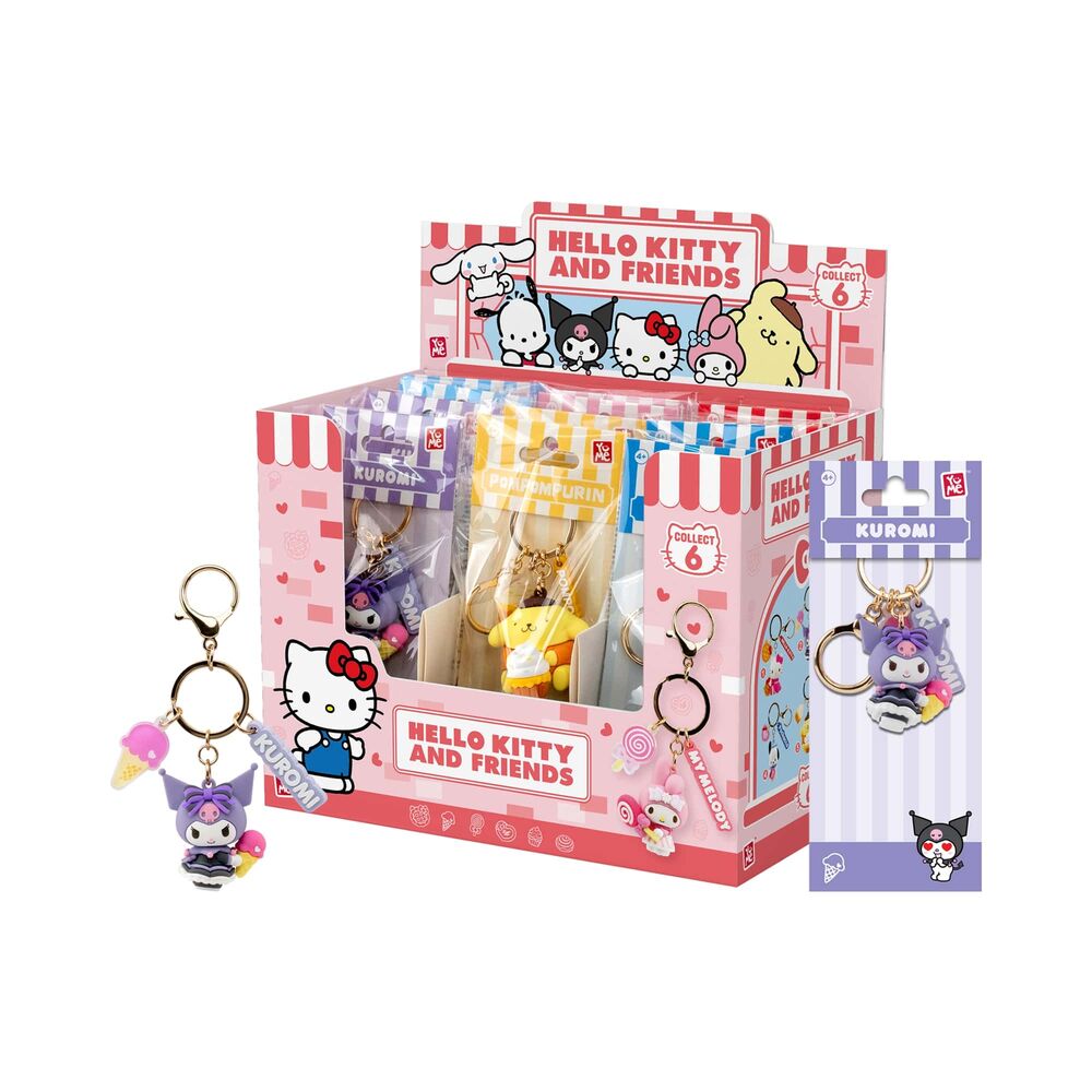 Llavero figura Tea Party de Hello Kitty and Friends surtido - 2