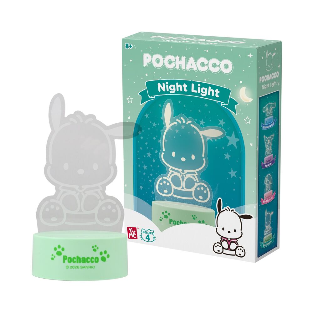 Luces nocturnas surtidas Hello Kitty and Friends con Kuromi, My Melody, Cinnamoroll y Pochacco - 4