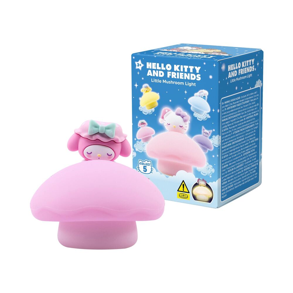 Figuras sorpresa Little Mushroom de Hello Kitty and Friends con forma de seta - 3