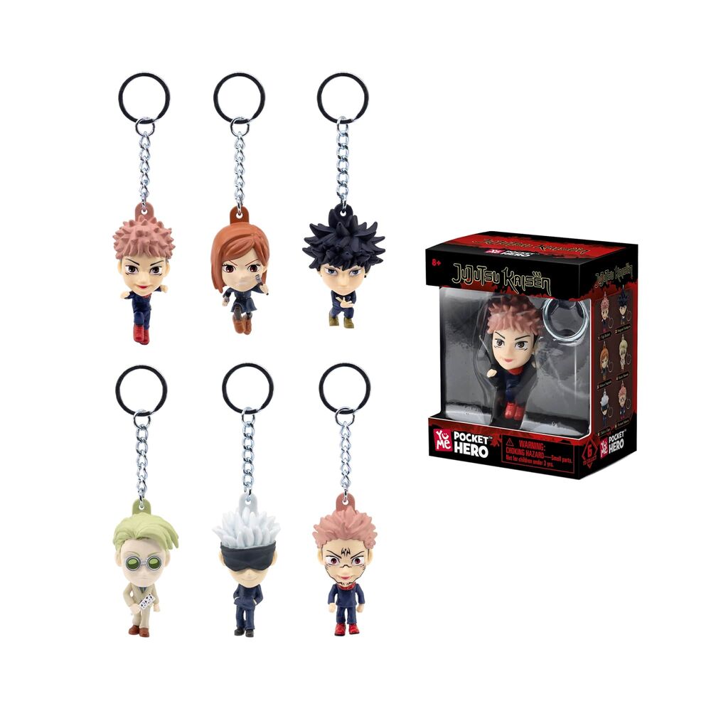 Llavero figura Pocket Hero de Jujutsu Kaisen de 5,5 cm