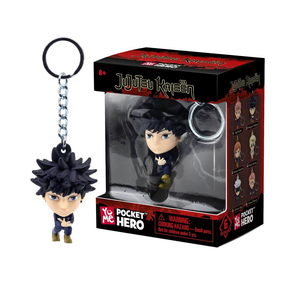Llavero figura Pocket Hero de Jujutsu Kaisen de 5,5 cm - 6
