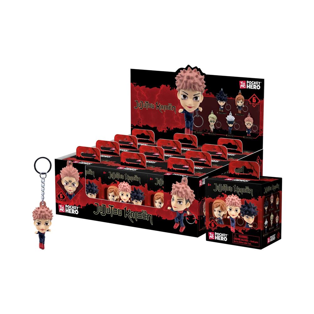Llaveros figura Pocket Hero de Jujutsu Kaisen en caja Blind Box - 2