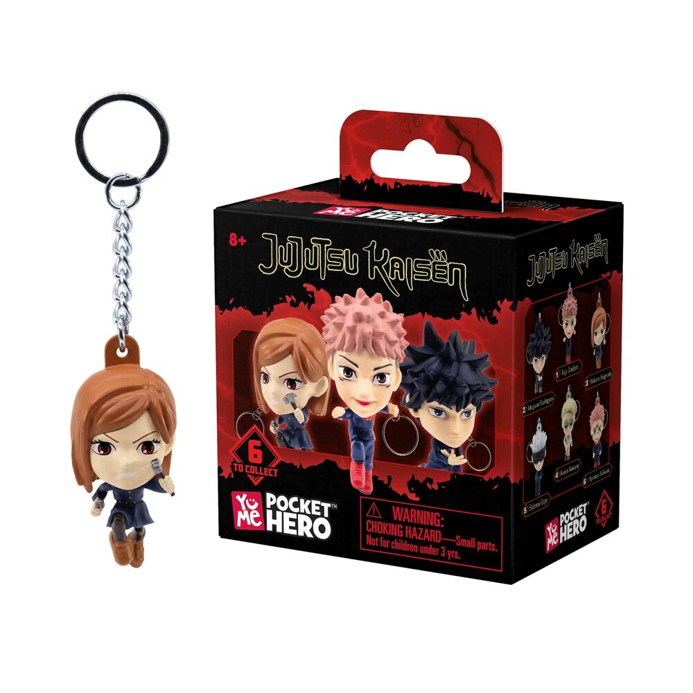 Llaveros figura Pocket Hero de Jujutsu Kaisen en caja Blind Box - 3