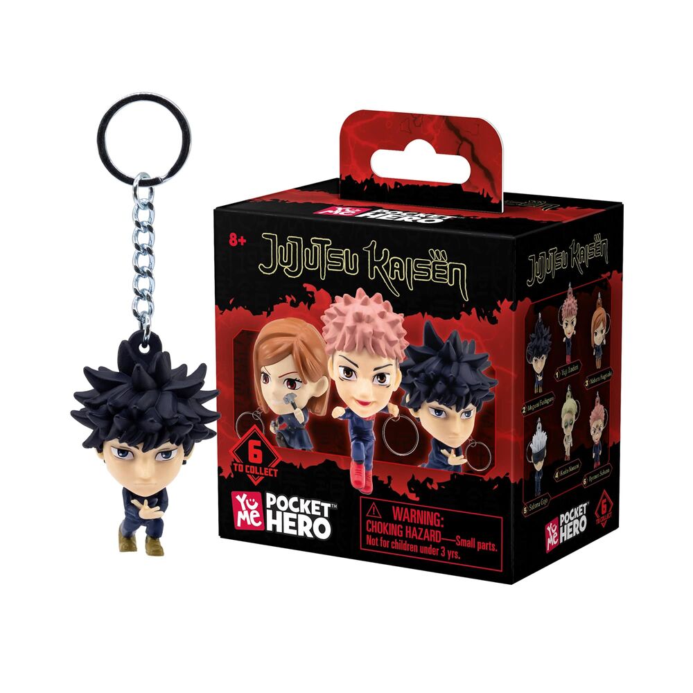 Llaveros figura Pocket Hero de Jujutsu Kaisen en caja Blind Box - 5