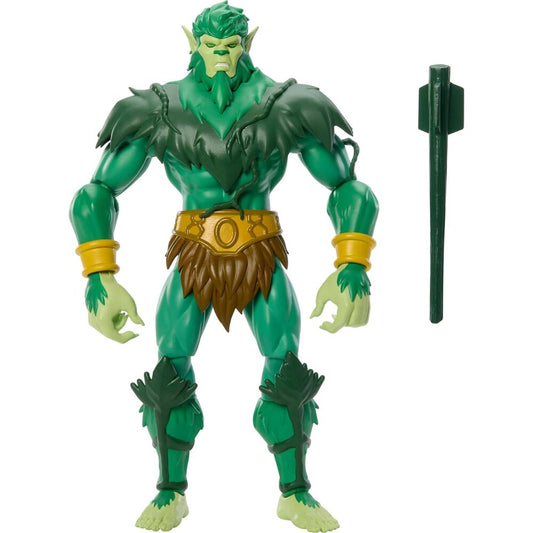 Figura articulada Moss Man de Masters of the Universe con bastón verde