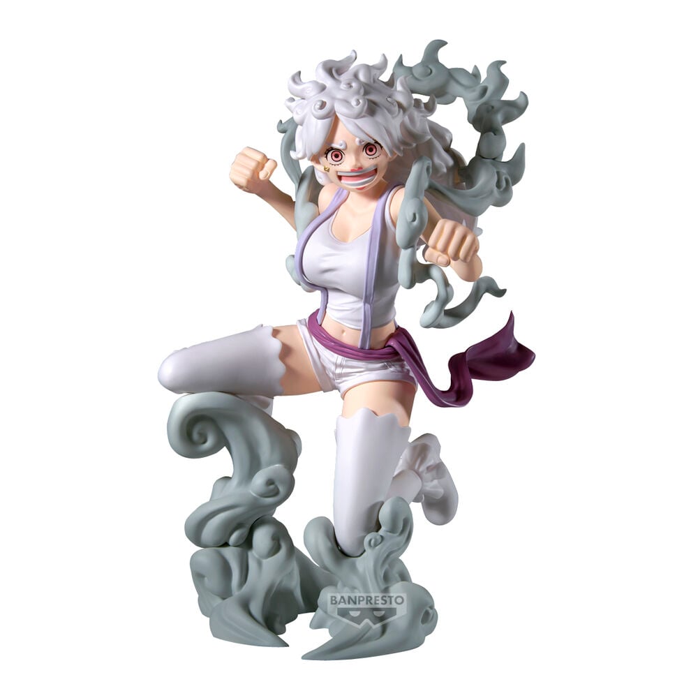 Figura Jewelry Bonney Grandista de One Piece con pose dinámica