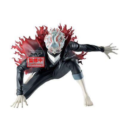Figura de Okarun transformado de Dandadan con efecto rojo