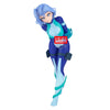 Figura de Nejire Hado de My Hero Academia con traje azul y turquesa