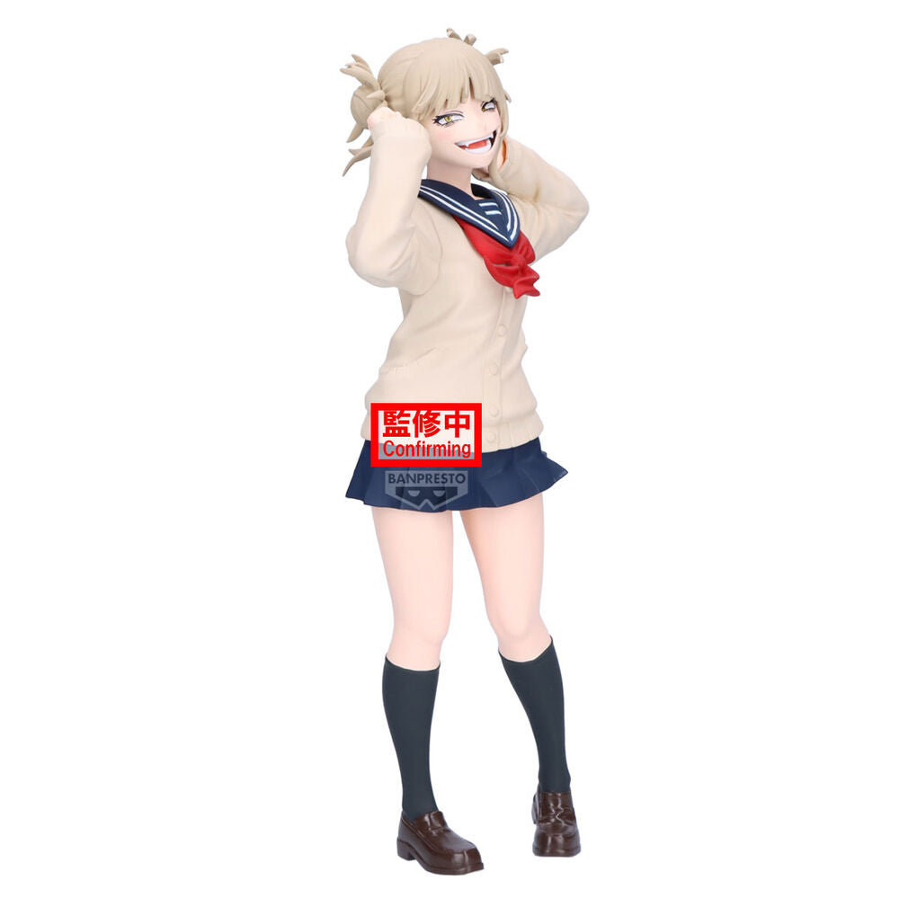 Figura de Himiko Toga de My Hero Academia con uniforme escolar