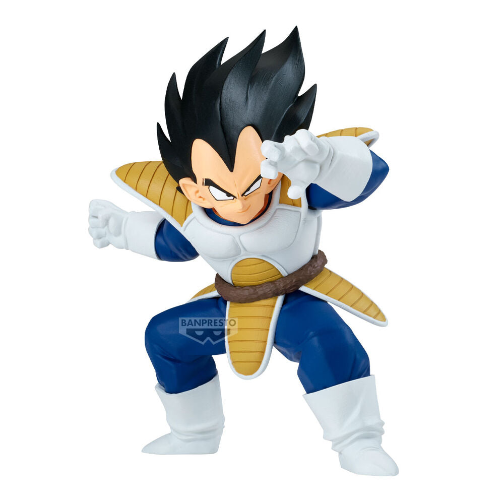 Figura de Vegeta Match Makers de Dragon Ball Z en pose de combate