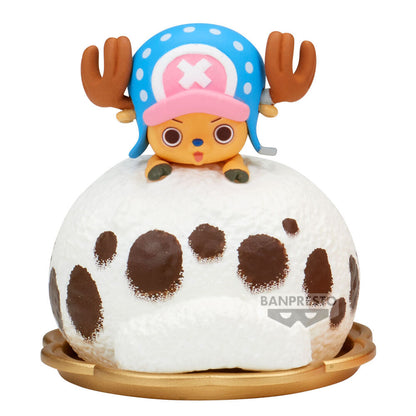 Figura de Tony Tony Chopper Paldolce de One Piece con sombrero azul