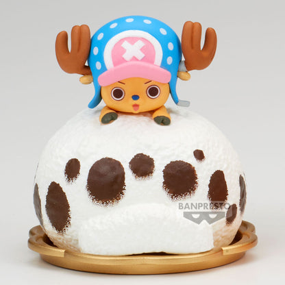 Figura de Tony Tony Chopper Paldolce de One Piece con sombrero azul - 2