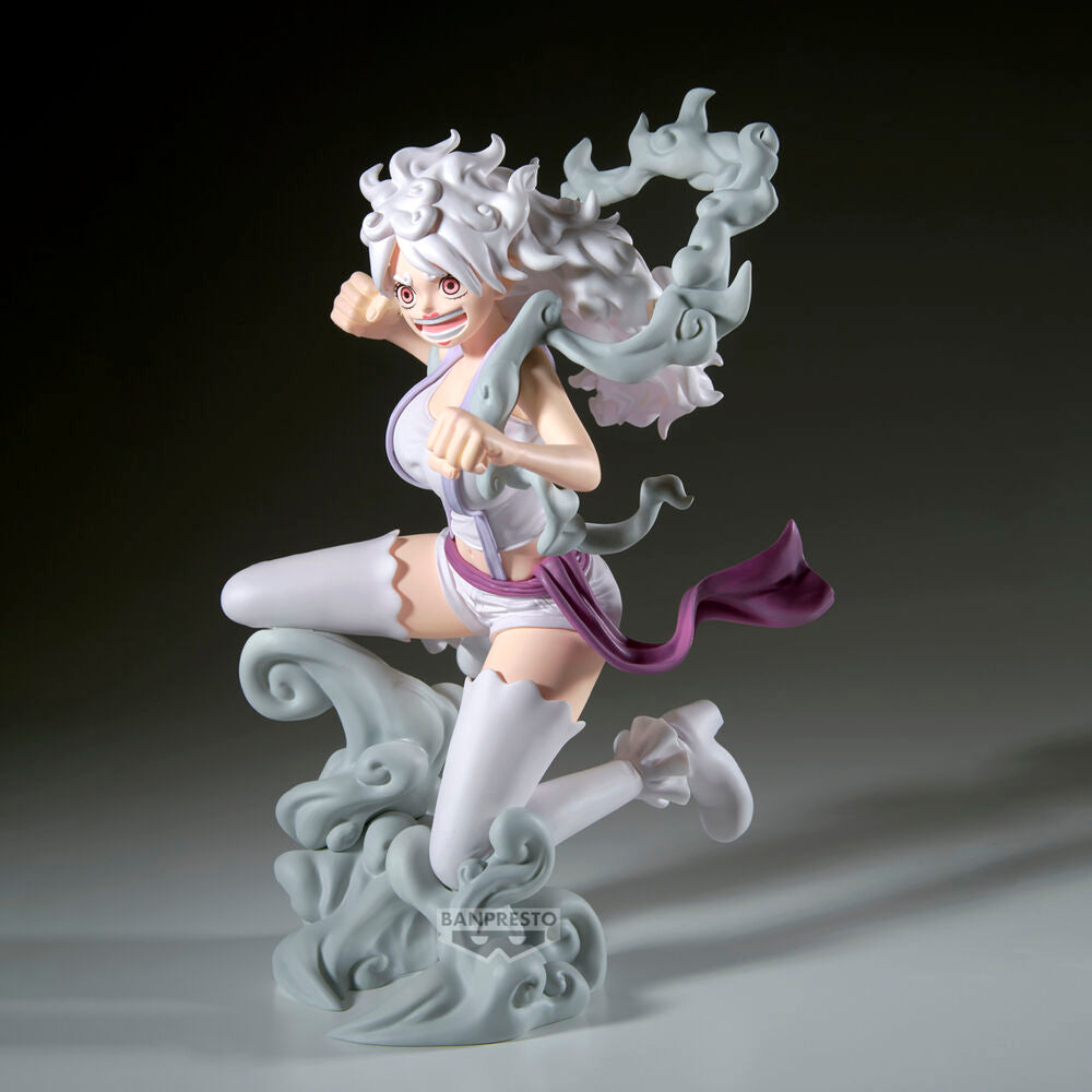 Figura Jewelry Bonney Grandista de One Piece con pose dinámica - 3