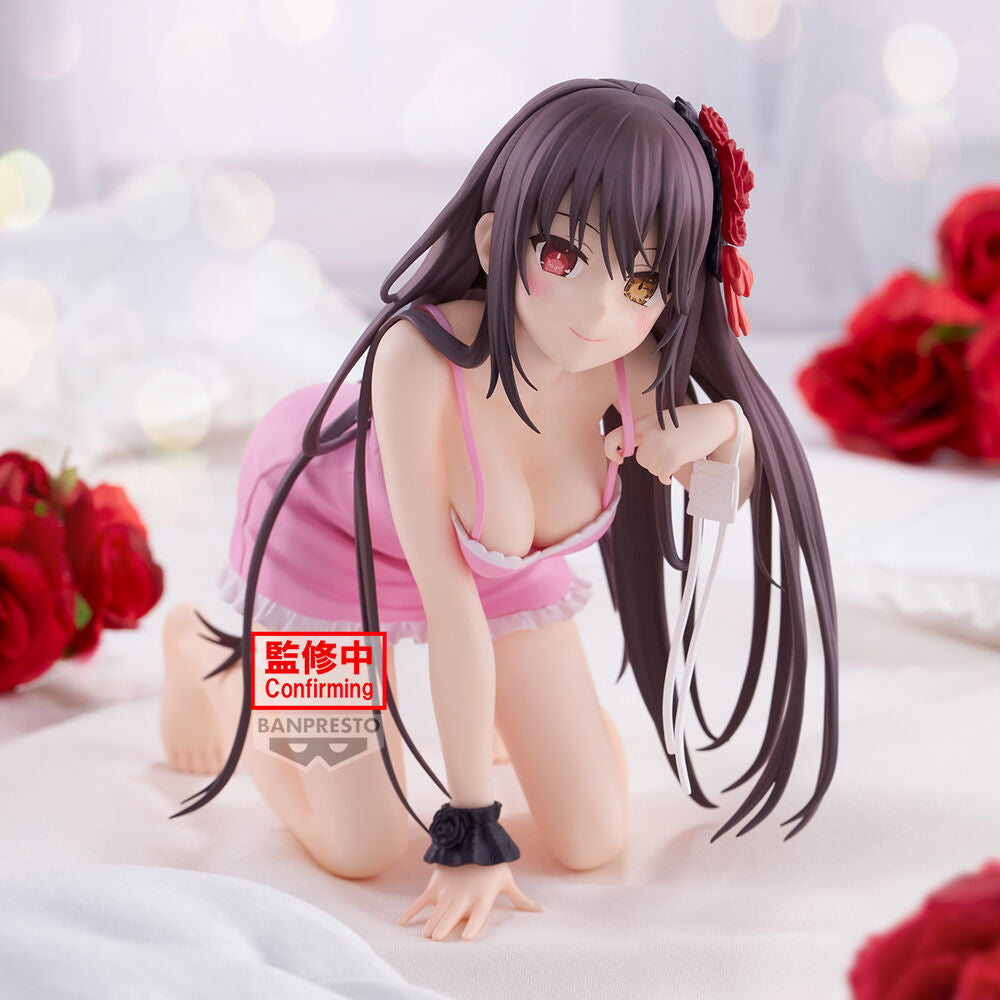 Figura de Kurumi Tokisaki de Date A Live con atuendo rosa - 3