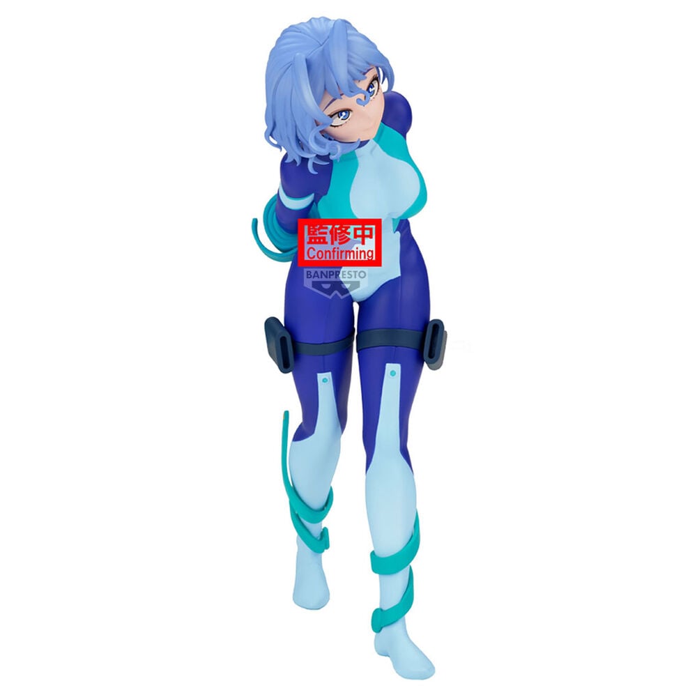 Figura de Nejire Hado de My Hero Academia con traje azul y turquesa - 3
