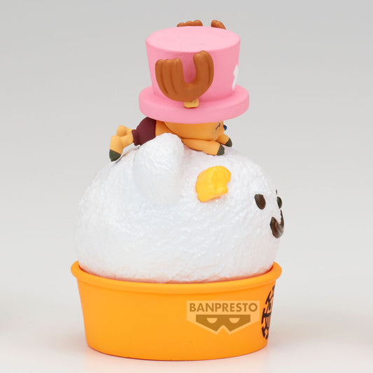 Figura de Tony Tony Chopper Paldolce de One Piece sobre una base de oso - 3