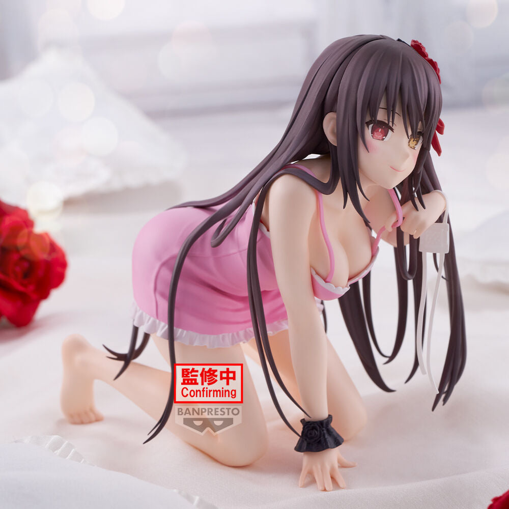 Figura de Kurumi Tokisaki de Date A Live con atuendo rosa - 4