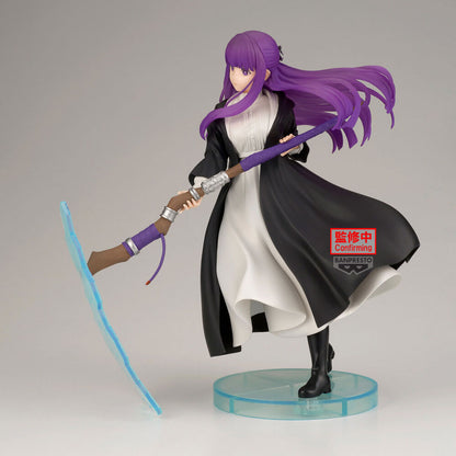 Figura de Fern de Frieren con bastón y efecto azul translúcido - 4
