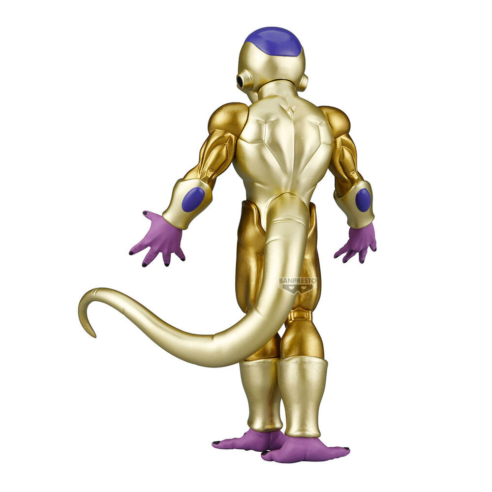 Figura Golden Frieza de Dragon Ball Super con acabado dorado y morado - 4