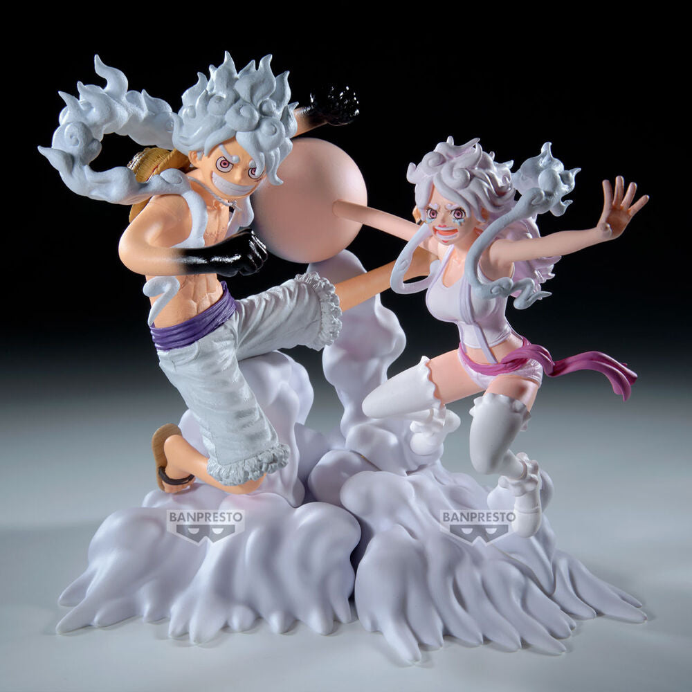 Figura Jewelry Conney de One Piece BANPRESTO con efecto nube - 4