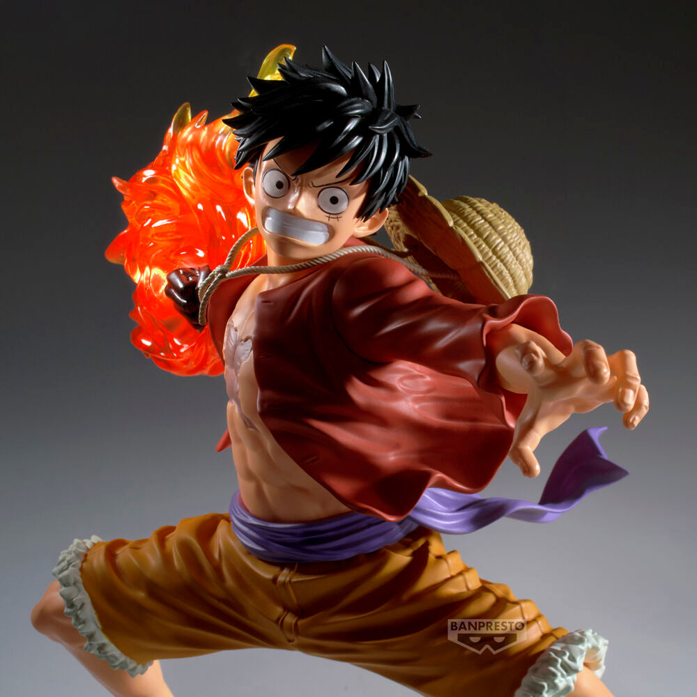 Figura de Monkey D. Luffy Maximatic de One Piece en pose de acción - 5