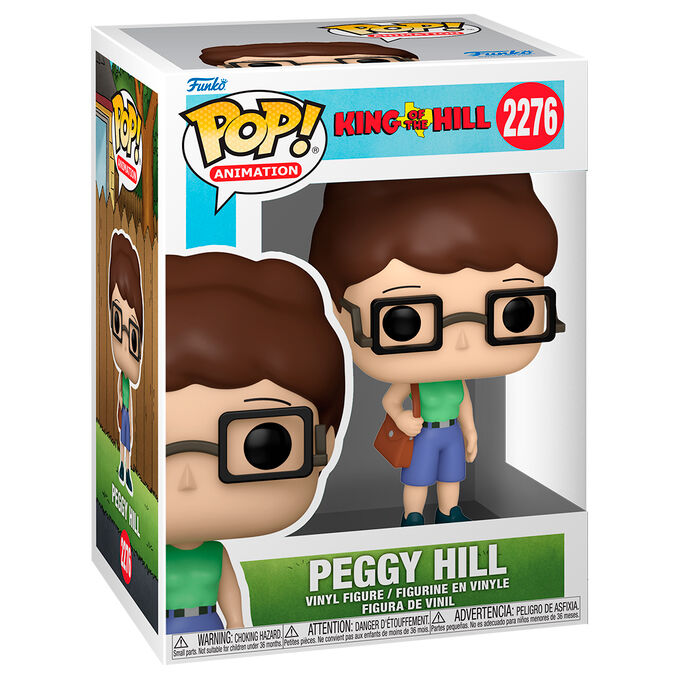 Figura Funko POP! de Peggy Hill con gafas, camiseta verde y falda azul - 2