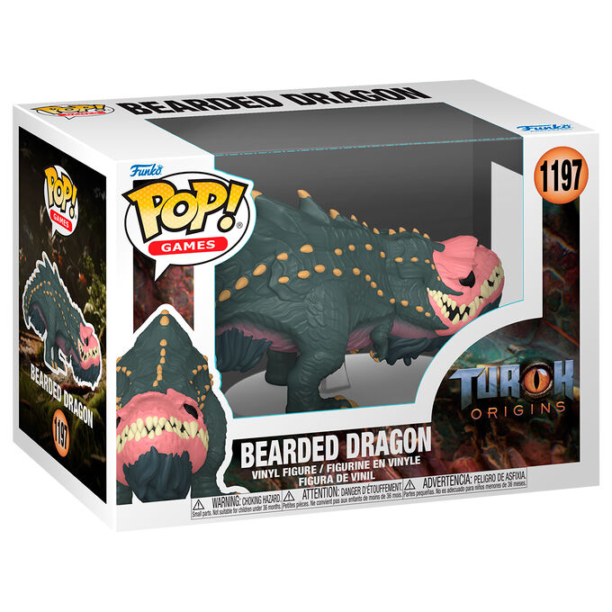 Figura Funko POP! Turok Bearded Dragon de vinilo - 2