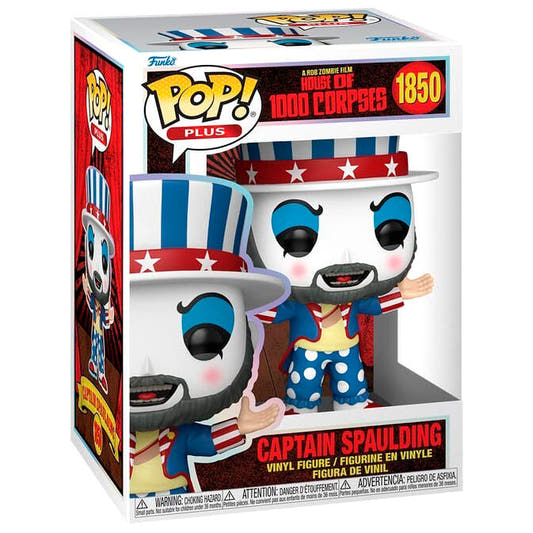 Figura Funko POP Plus de Captain Spaulding con sombrero de payaso - 2