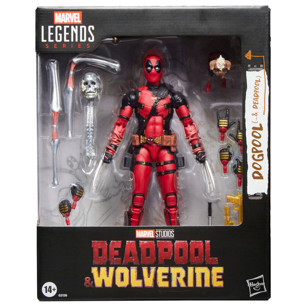 Figura articulada de Deadpool con Dogpool de Marvel Legends - 2