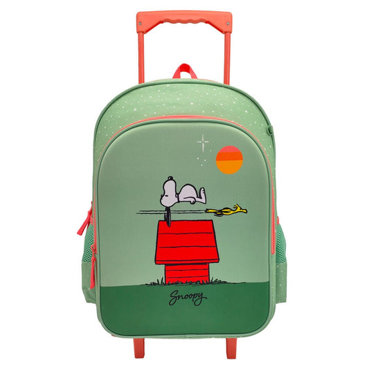 Set escolar Snoopy Peanuts con trolley, portatodo y portameriendas - 3