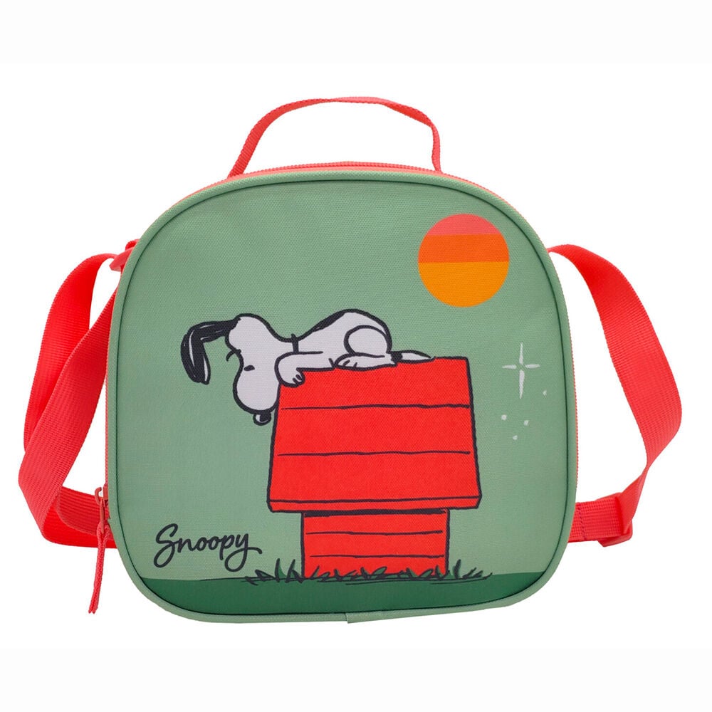 Set escolar Snoopy Peanuts con trolley, portatodo y portameriendas - 4