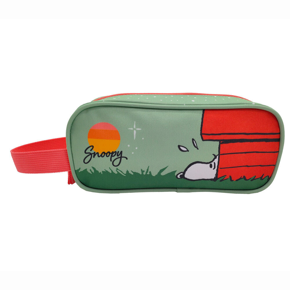 Set escolar Snoopy Peanuts con trolley, portatodo y bolsa portameriendas - 2