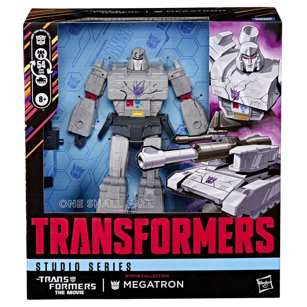 Figura Megatron Transformers Studio Series con armas y modo vehículo
