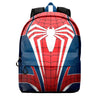 Mochila Spider-Man Marvel roja y azul con emblema de araña