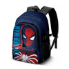 Mochila azul marino de Spider-Man Marvel con bolsillo frontal