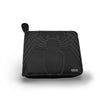 Cartera negra de Venom Marvel con araña en relieve