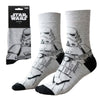 Calcetines Star Wars de adulto con diseño de Stormtrooper en gris y negro