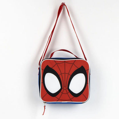 Bolsa portameriendas térmica Spidey Marvel roja y azul - 4