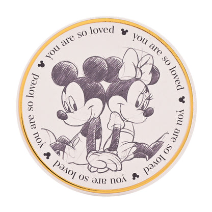 Posavasos redondo Disney Classic con Mickey y Minnie