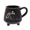 Taza caldero negra de cerámica con villanas Disney
