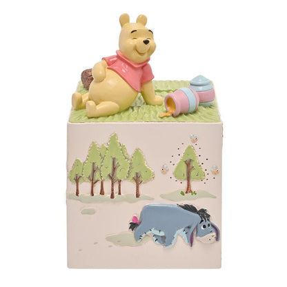 Hucha de resina de Winnie the Pooh Disney con Ígor