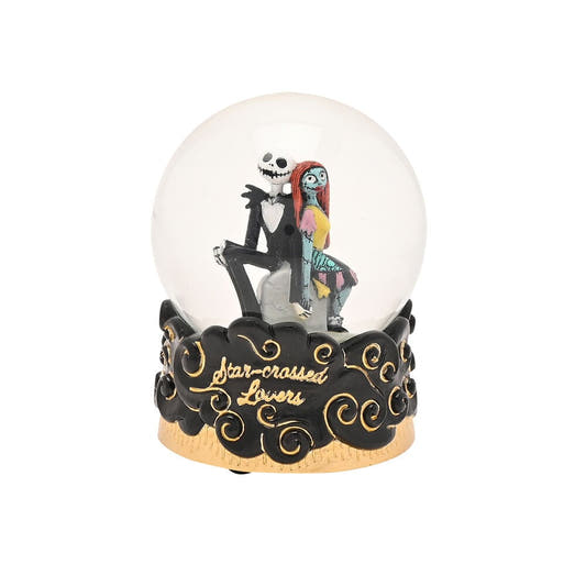 Bola de nieve de Pesadilla Antes de Navidad con Jack Skellington y Sally