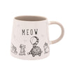 Taza de cerámica Disney Meow con ilustraciones de gatos