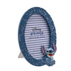 Marco de fotos ovalado azul de Stitch Disney para foto de 10 x 15 cm