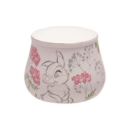 Joyero de cerámica Disney Forest Friends con conejo y flores