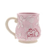 Taza rosa de cerámica del Gato de Cheshire de Disney