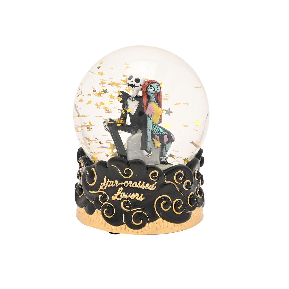 Bola de nieve de Pesadilla Antes de Navidad con Jack Skellington y Sally - 2